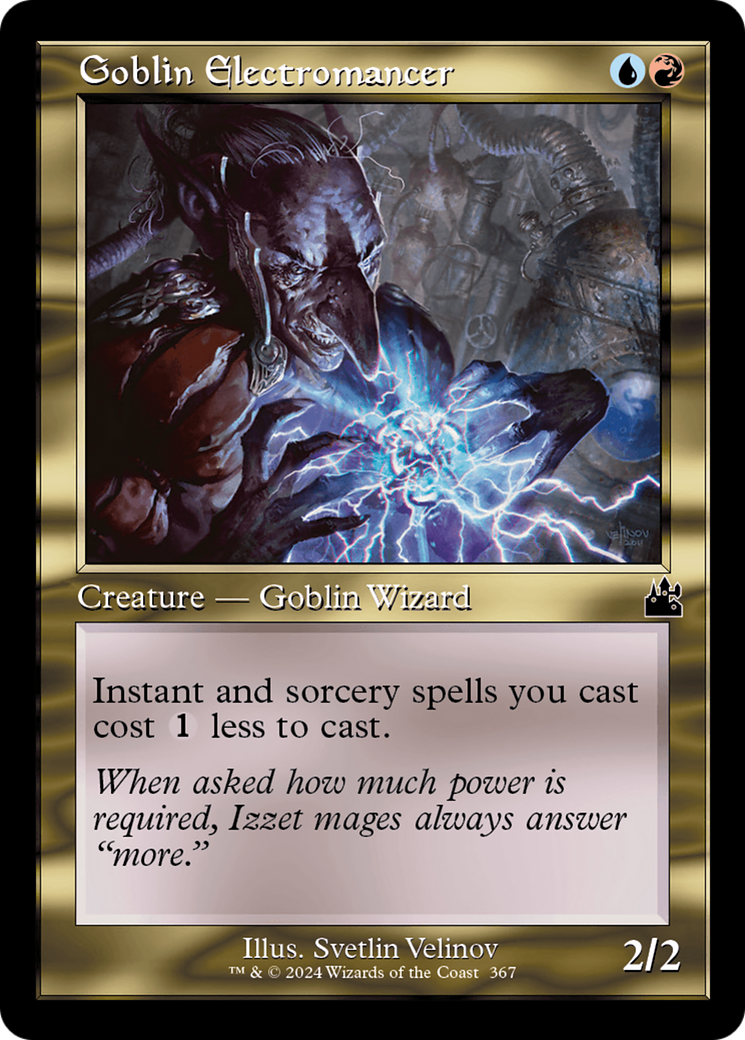 Goblin Electromancer (Retro Frame) [Ravnica Remastered]-1