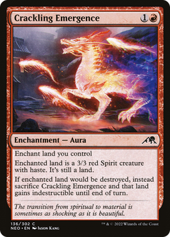 Crackling Emergence (NEO-136) - Kamigawa: Neon Dynasty-1