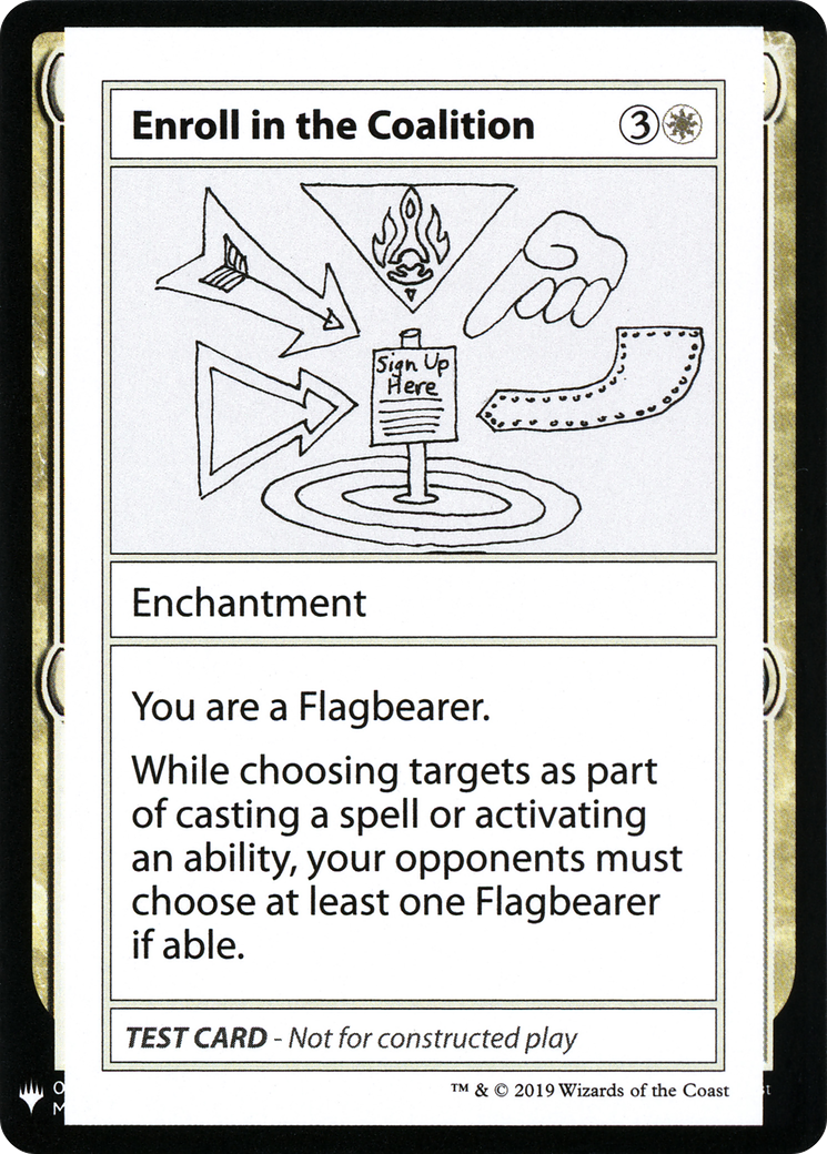 Enroll in the Coalition [Mystery Booster Playtest Cards]-1