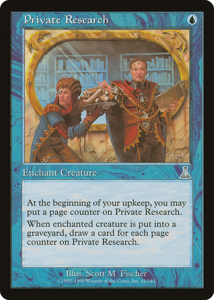 Private Research [Urza's Destiny]-1