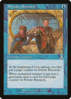 Private Research [Urza's Destiny]-1