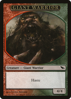 Giant Warrior Token [Shadowmoor Tokens]-1