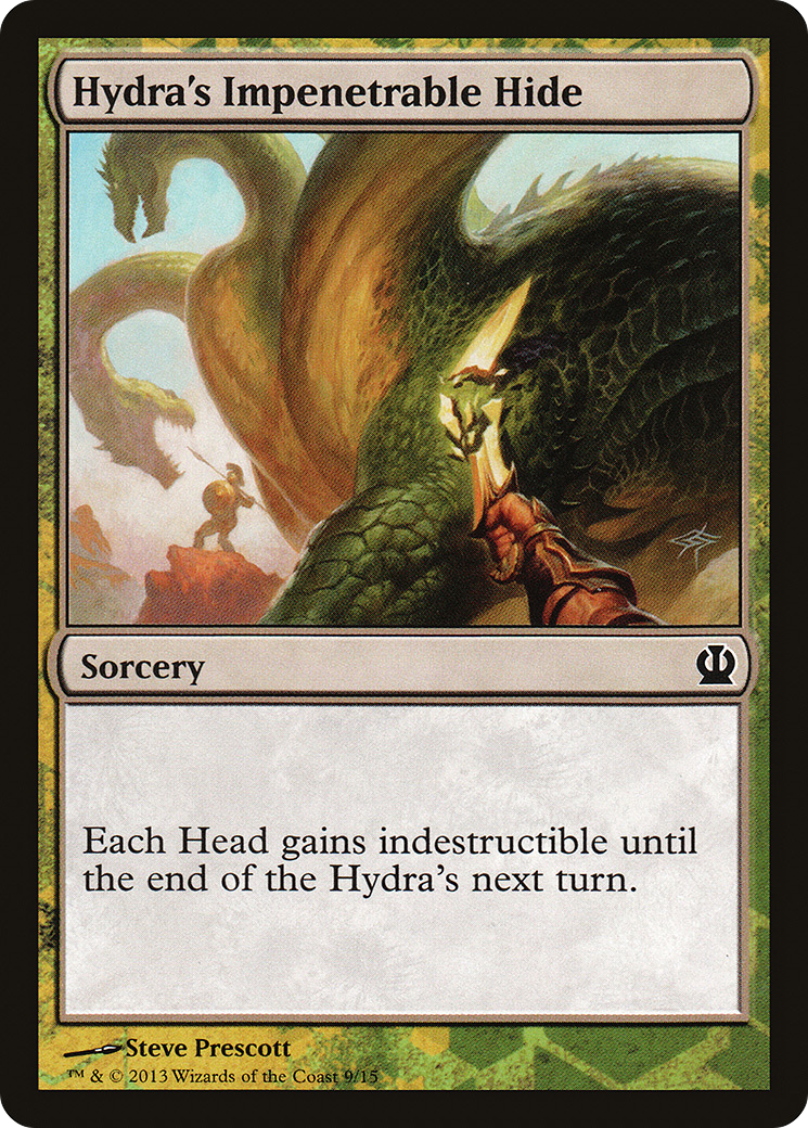 Hydra's Impenetrable Hide [Theros Face the Hydra]-1