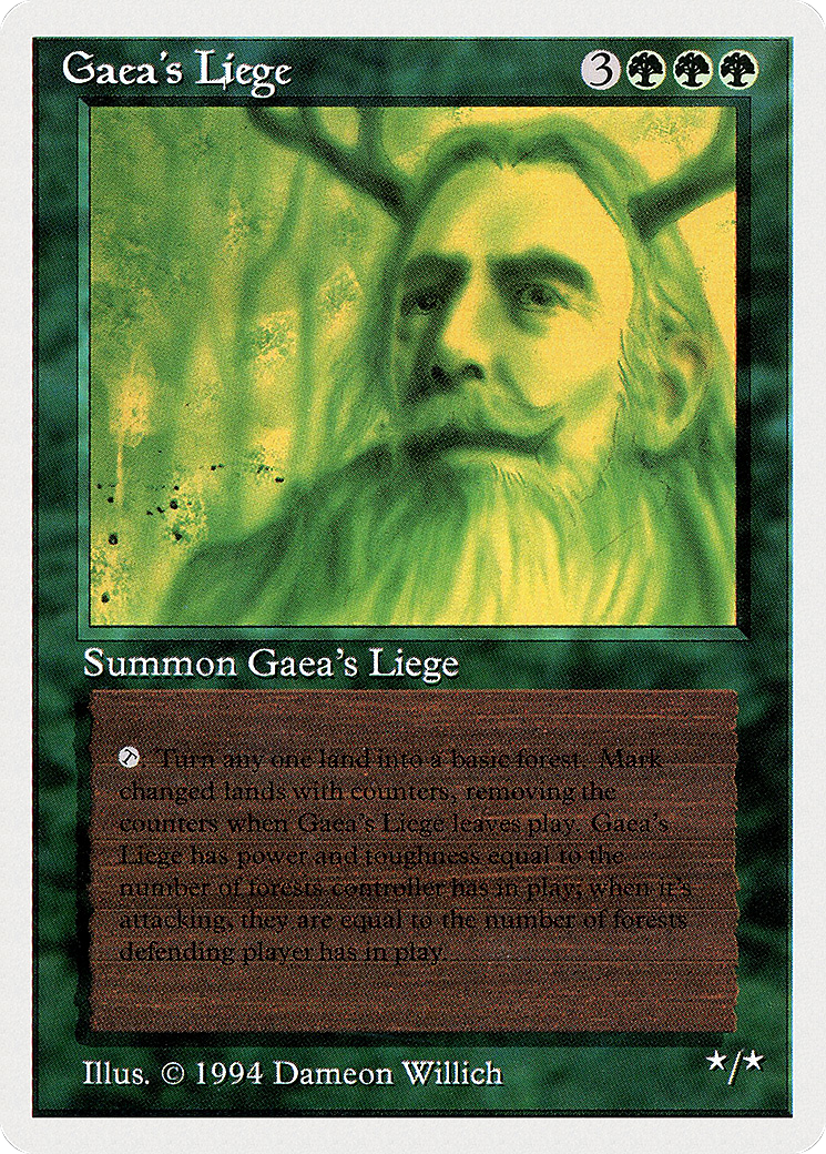Gaea's Liege [Summer Magic / Edgar]-1
