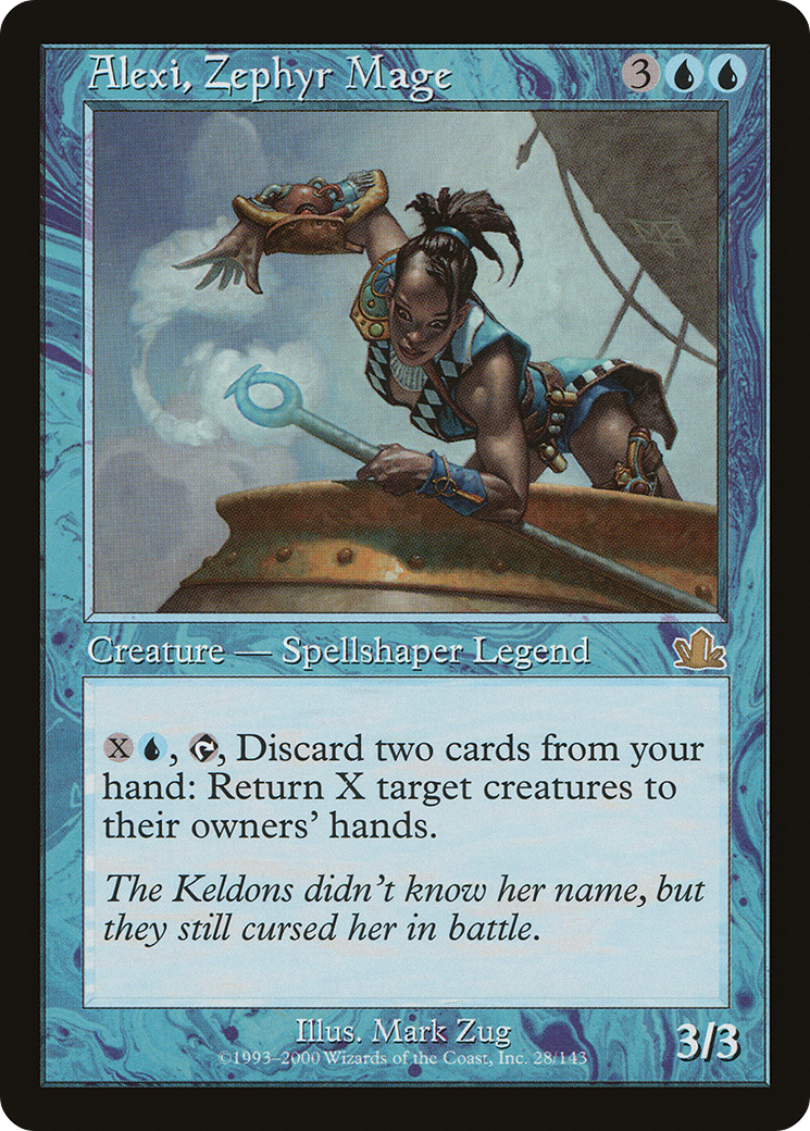 Alexi, Zephyr Mage [Prophecy]-1