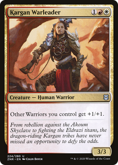 Kargan Warleader [Zendikar Rising]-1