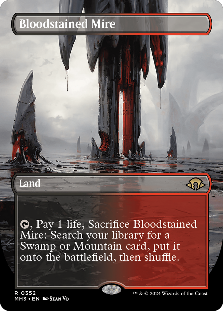 Bloodstained Mire (Borderless) [Modern Horizons 3]-1
