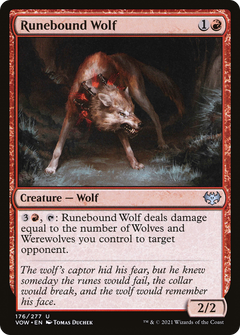Runebound Wolf [Innistrad: Crimson Vow]-1