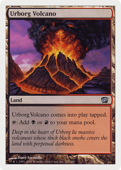 Urborg Volcano (8ED-327) - 8th Edition Foil-1