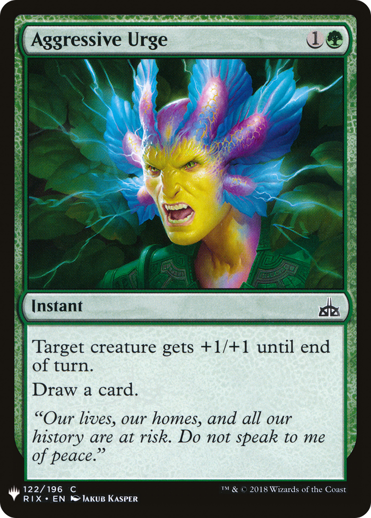 Aggressive Urge [Mystery Booster]-1