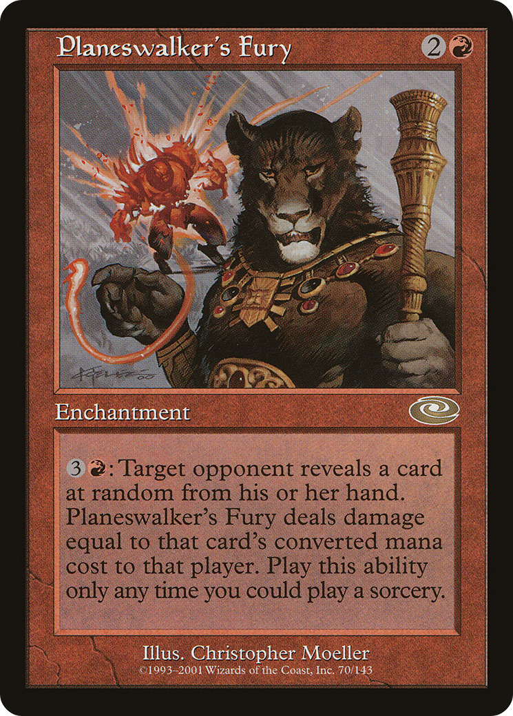 Planeswalker's Fury [Planeshift]-1