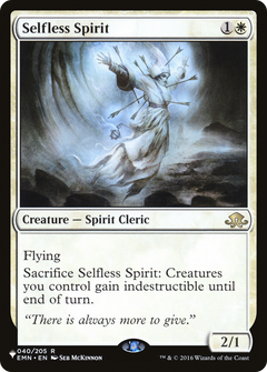 Selfless Spirit [The List]-1