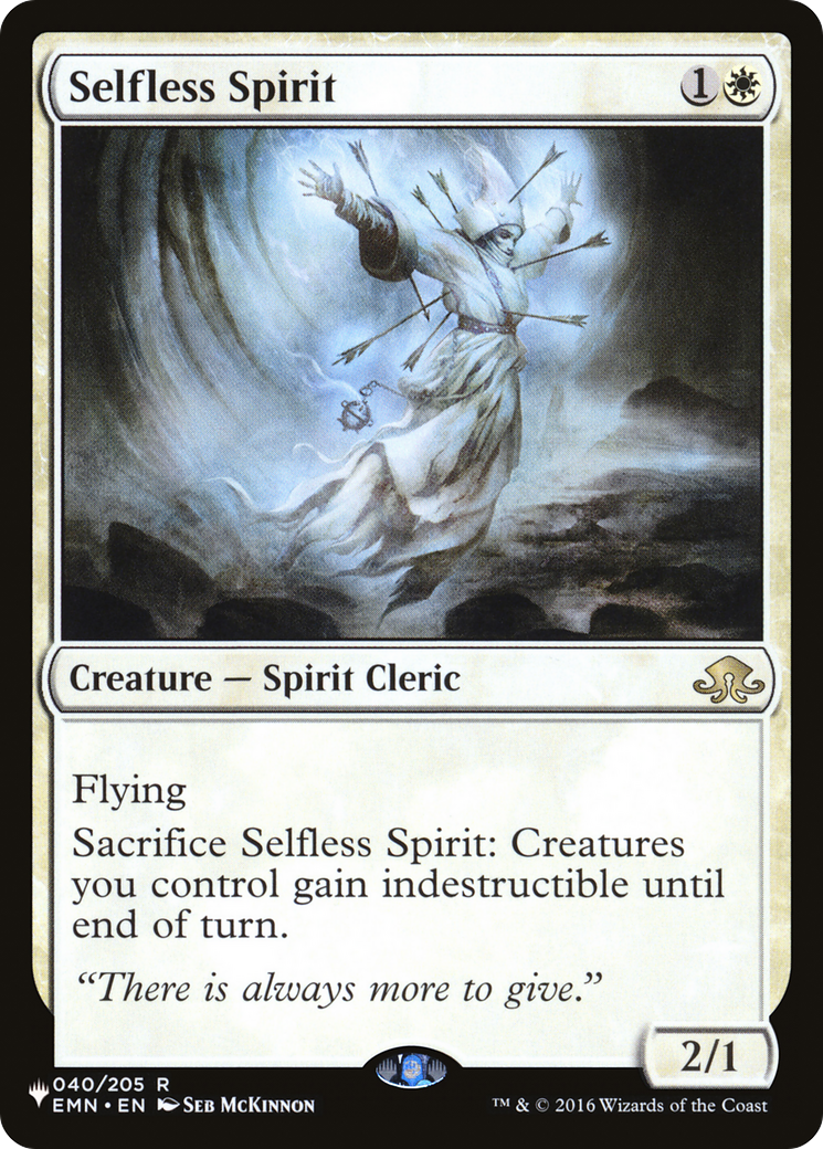 Selfless Spirit [The List]-1