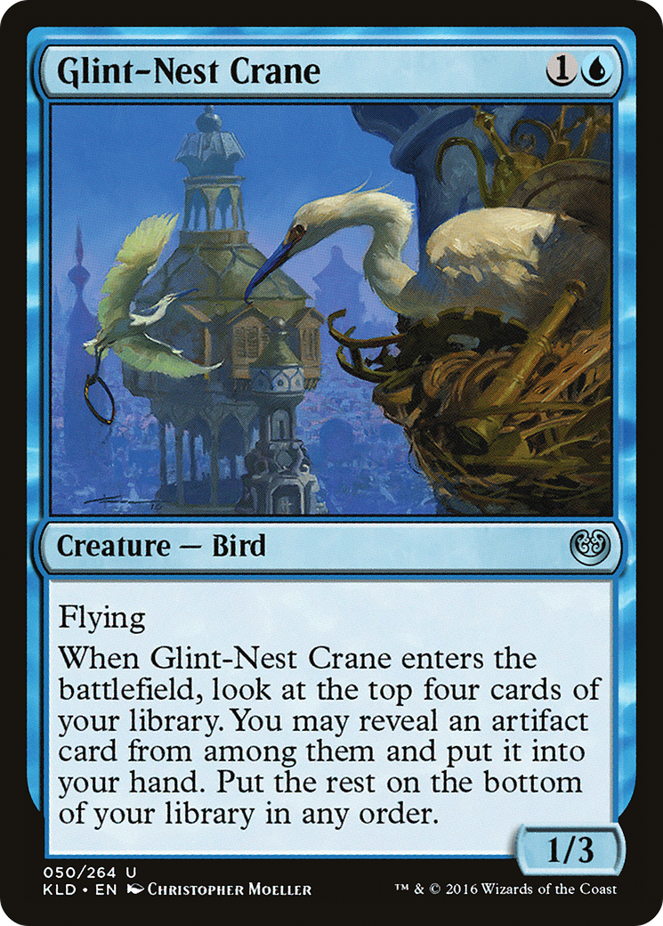 Glint-Nest Crane [Kaladesh]-1