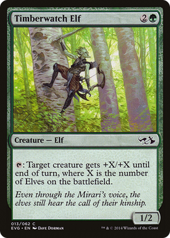 Timberwatch Elf (Elves vs. Goblins) [Duel Decks Anthology]-1