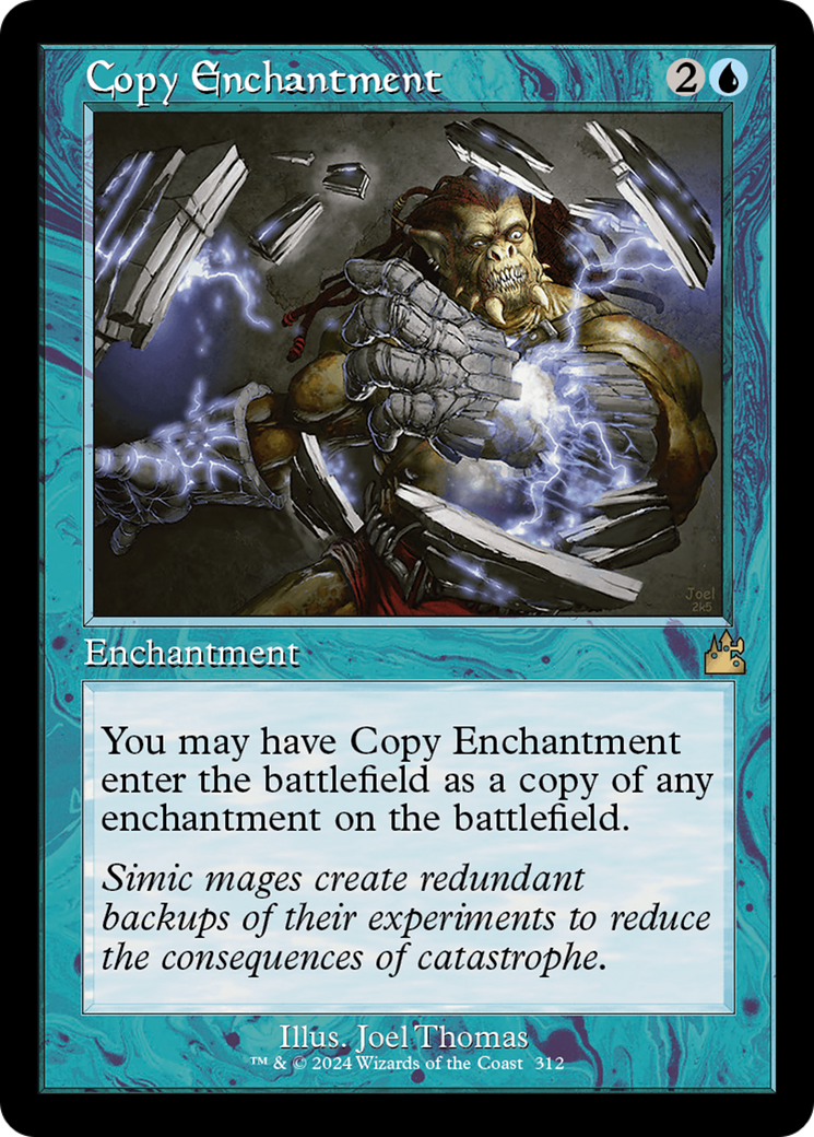 Copy Enchantment (Retro Frame) [Ravnica Remastered]-1