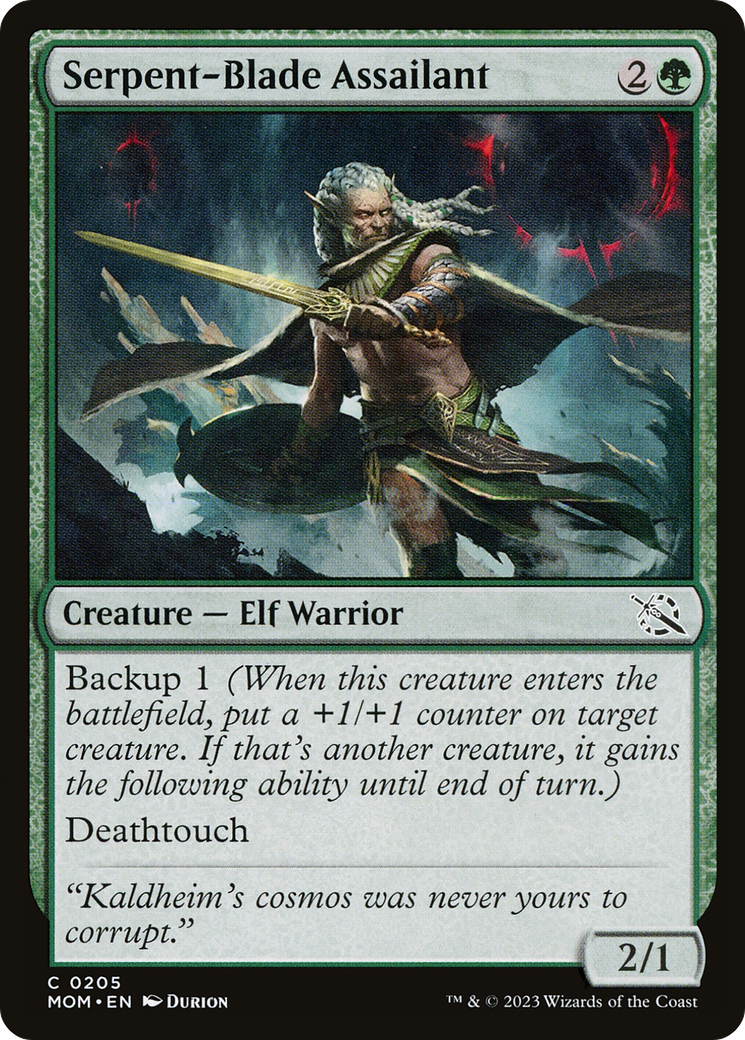 Serpent-Blade Assailant [March of the Machine]-1
