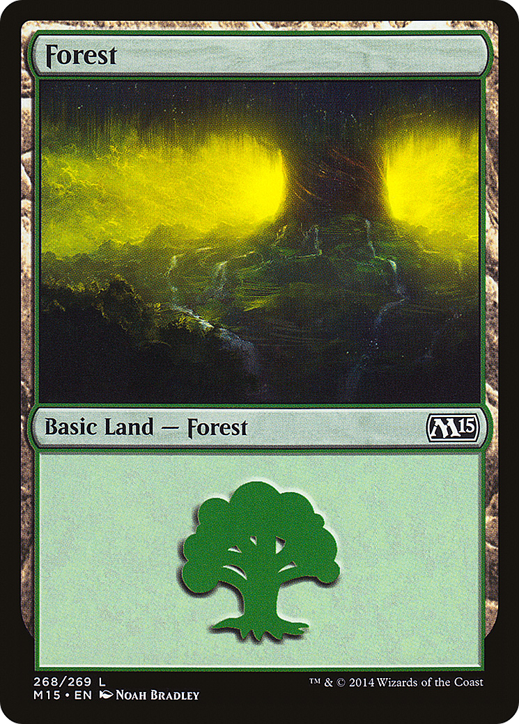 Forest (268) [Magic 2015]-1