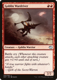 Goblin Wardriver [Duel Decks: Merfolk vs. Goblins]-1