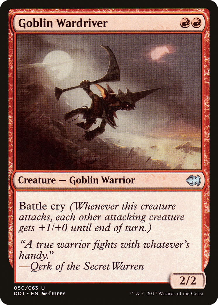 Goblin Wardriver [Duel Decks: Merfolk vs. Goblins]-1