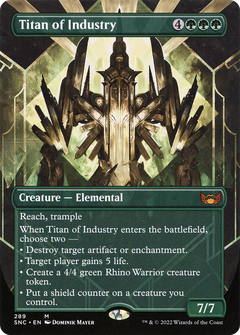 Titan of Industry (Borderless Alternate Art) [Streets of New Capenna]-1