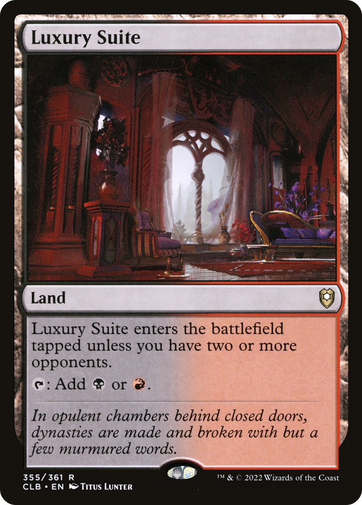 Luxury Suite [Commander Legends: Battle for Baldur's Gate]-1
