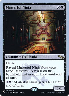Masterful Ninja (Unfinity Foil Edition) [The List]-1