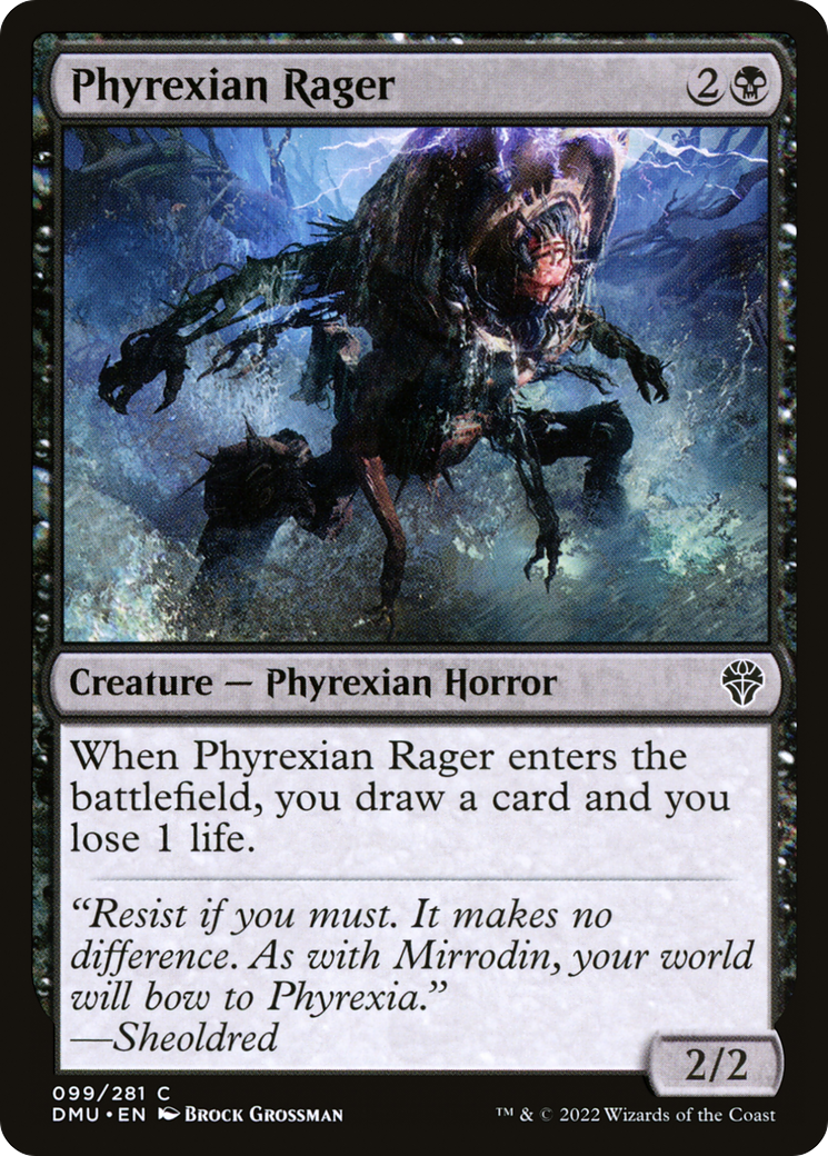 Phyrexian Rager [Dominaria United]-1