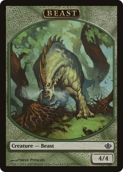 Beast Token (T2) [Duel Decks: Garruk vs. Liliana Tokens]-1