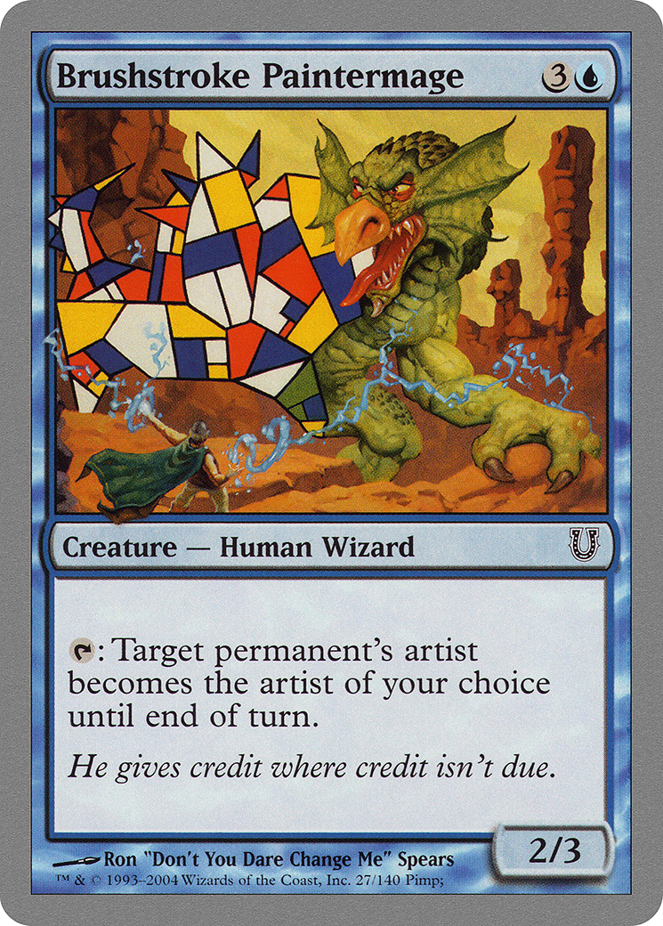 Brushstroke Paintermage [Unhinged]-1