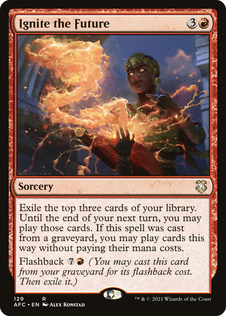 Ignite the Future [Dungeons & Dragons: Adventures in the Forgotten Realms Commander]-1