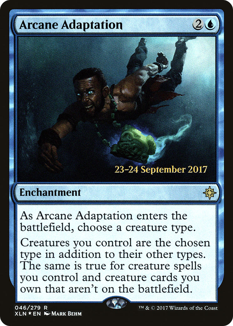 Arcane Adaptation [Ixalan Prerelease Promos]-1