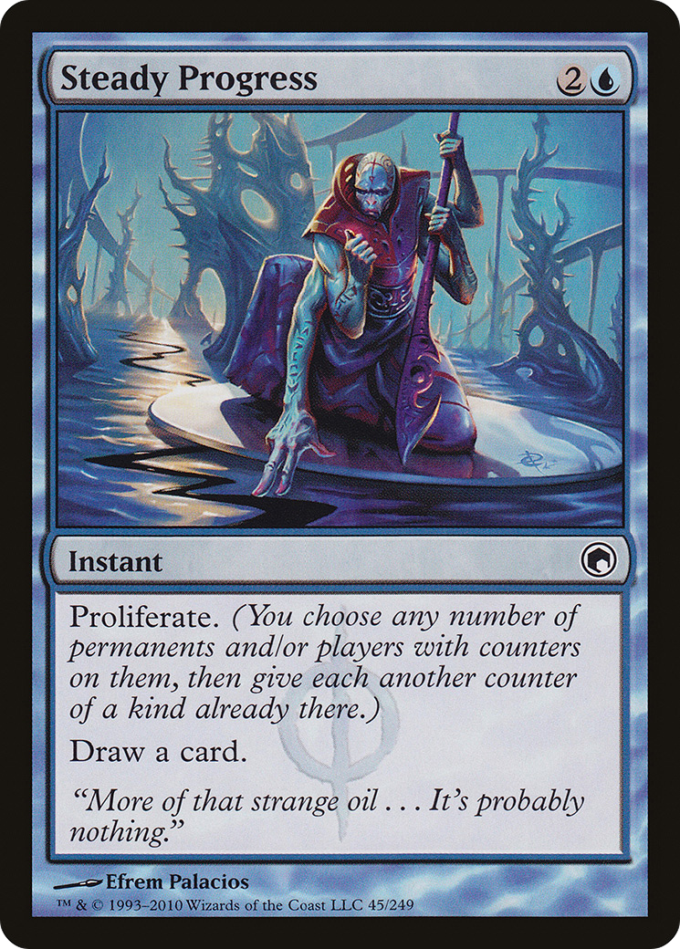 Steady Progress [Scars of Mirrodin]-1