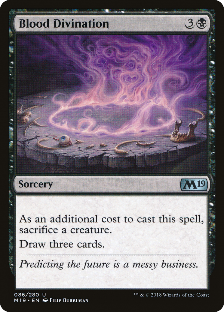 Blood Divination [Core Set 2019]-1
