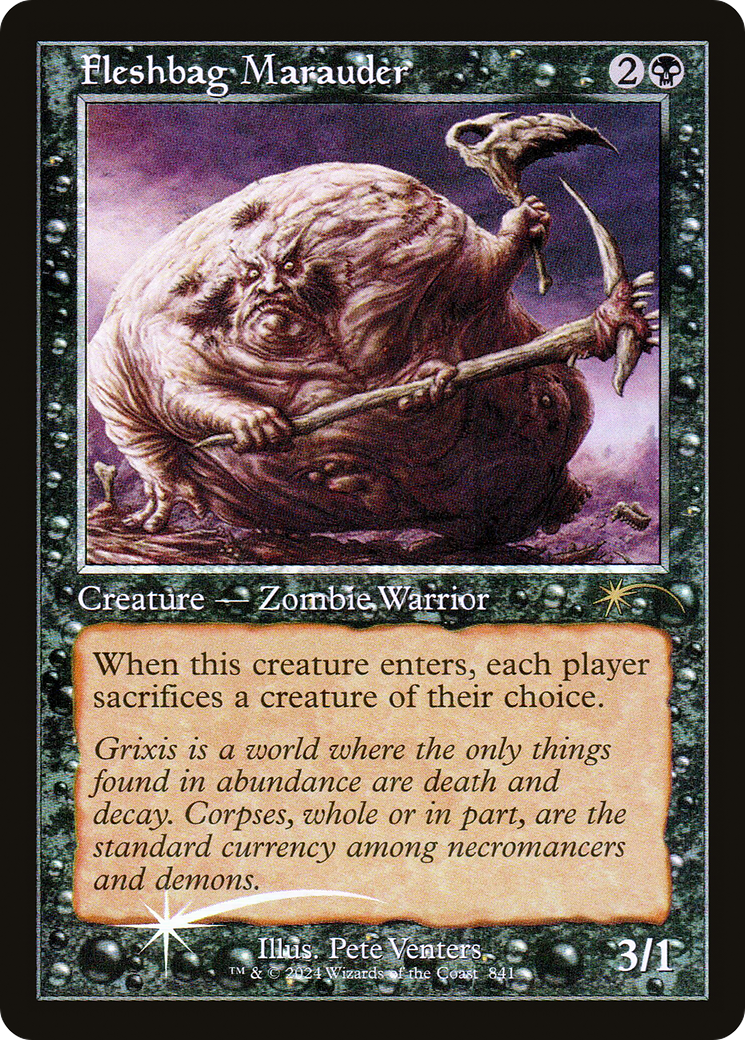 Fleshbag Marauder (841) (Retro Frame) [Secret Lair Drop Series]-1