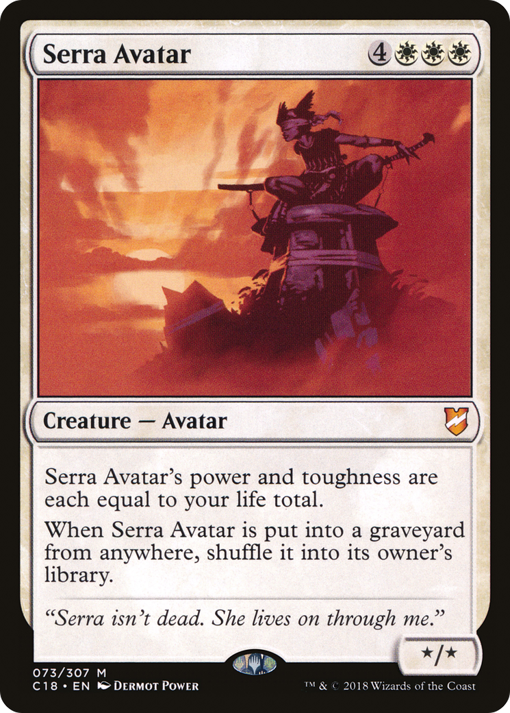 Serra Avatar [Commander 2018]-1