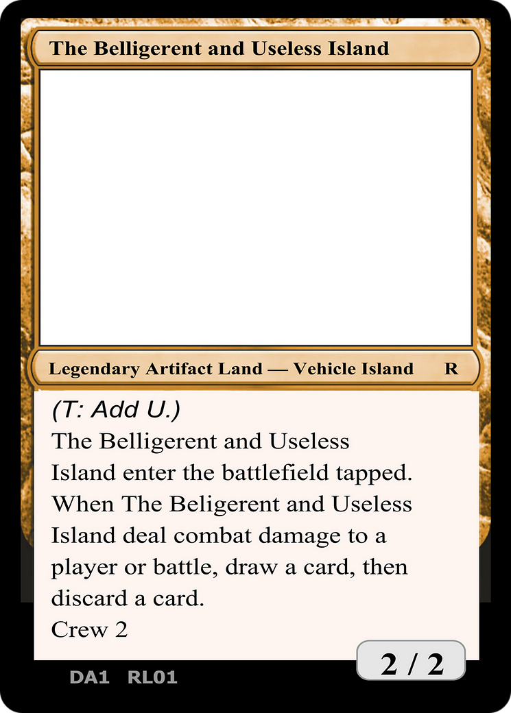 The Belligerent and Useless Island (UNK-RL01A) - Unknown Event-1
