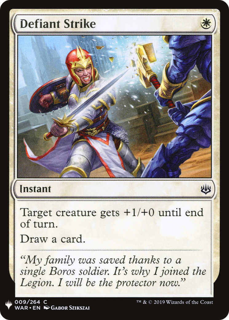 Defiant Strike [Mystery Booster]-1