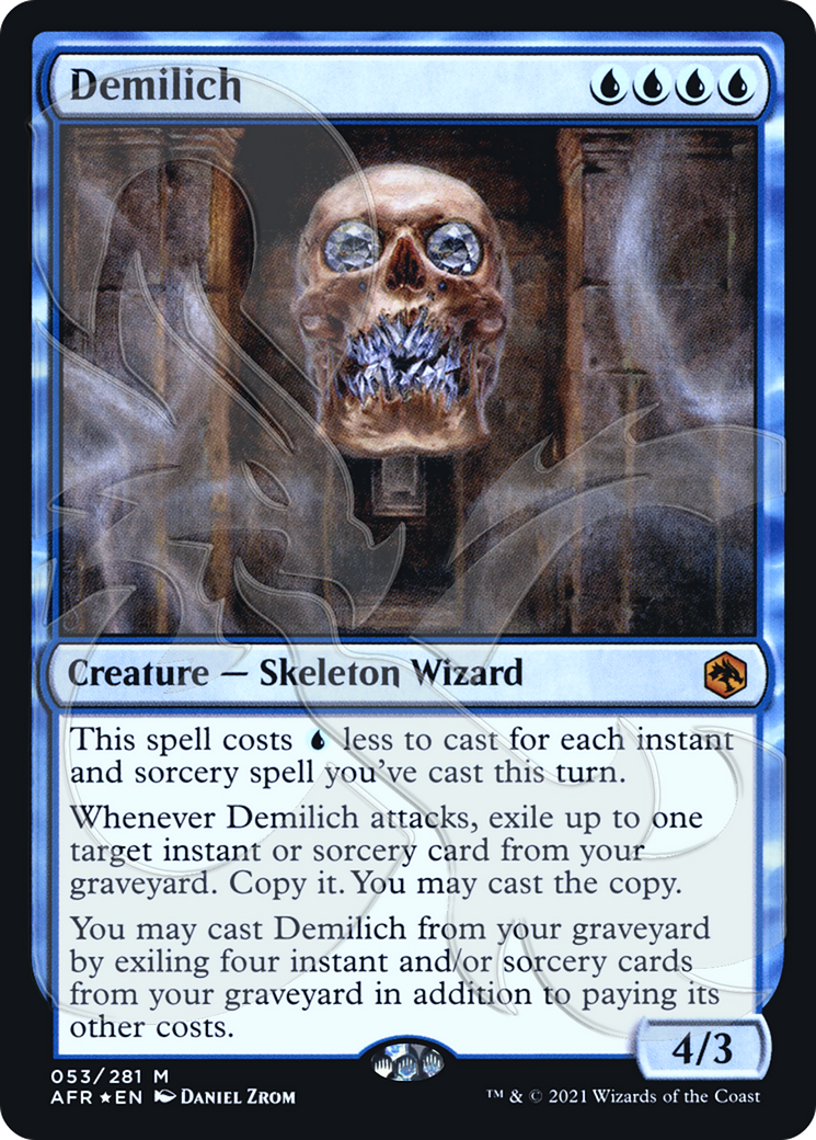 Demilich (Ampersand Promo) [Dungeons & Dragons: Adventures in the Forgotten Realms Promos]-1