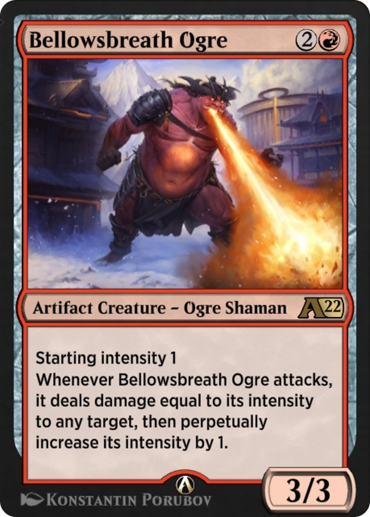 Bellowsbreath Ogre (YNEO-021) - Alchemy: Kamigawa-1