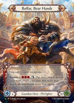 Bolfar, Bear Hands (Marvel) - JDG068 (JDG068) - Flesh and Blood: Promo Cards Cold Foil-1