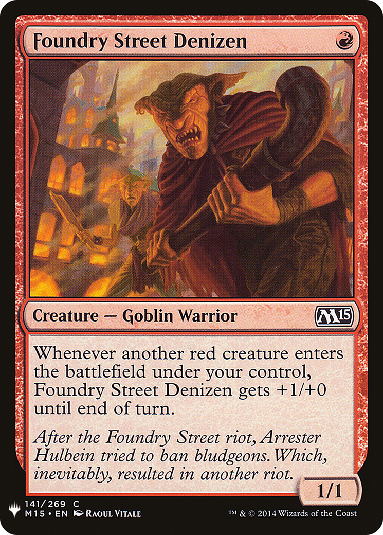 Foundry Street Denizen [Mystery Booster]-1