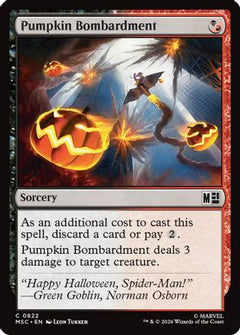 Pumpkin Bombardment (MSC-822) - Commander: Marvel Super Heroes-1