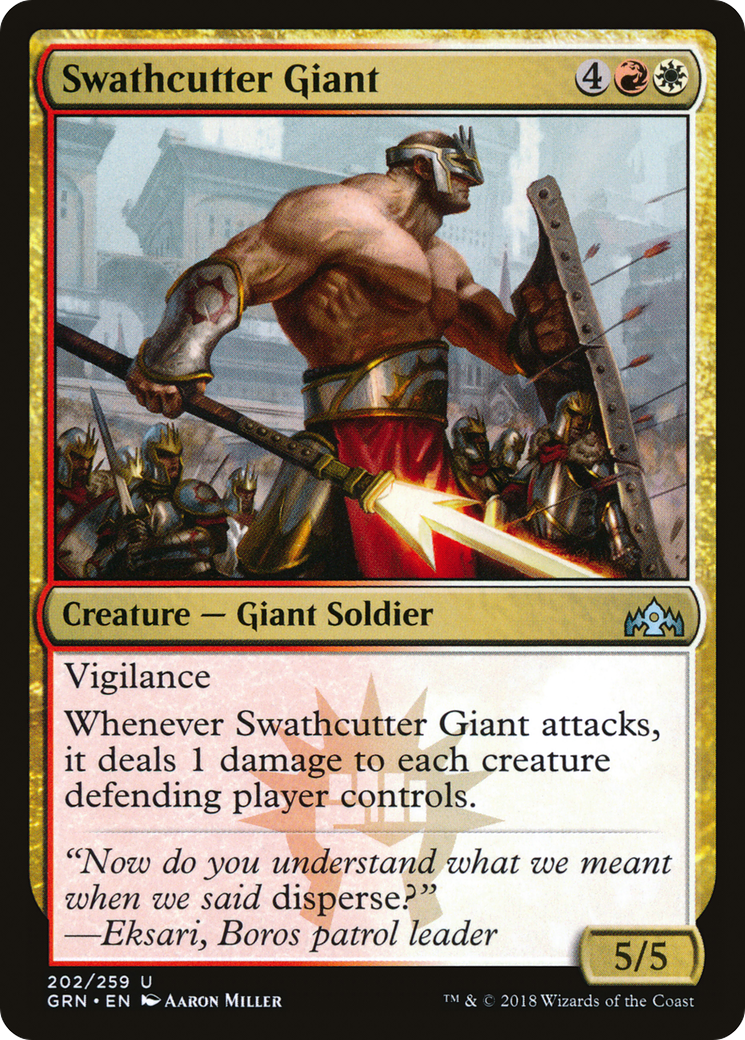 Swathcutter Giant [Guilds of Ravnica]-1