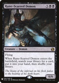 Rune-Scarred Demon [Mystery Booster]-1