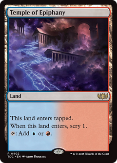 Temple of Epiphany [Tarkir: Dragonstorm Commander]-1