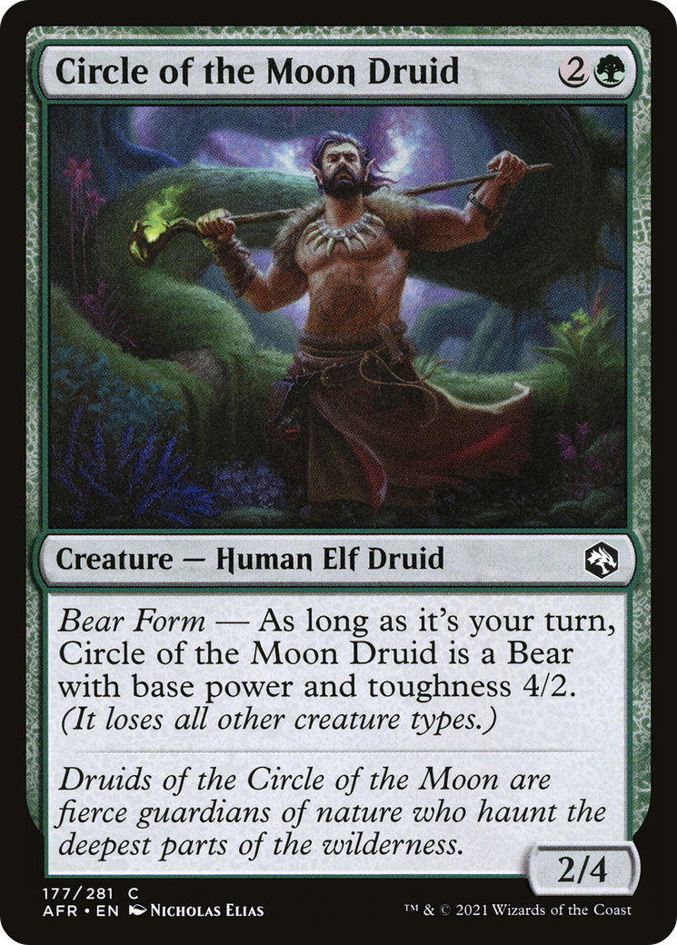 Circle of the Moon Druid [Dungeons & Dragons: Adventures in the Forgotten Realms]-1