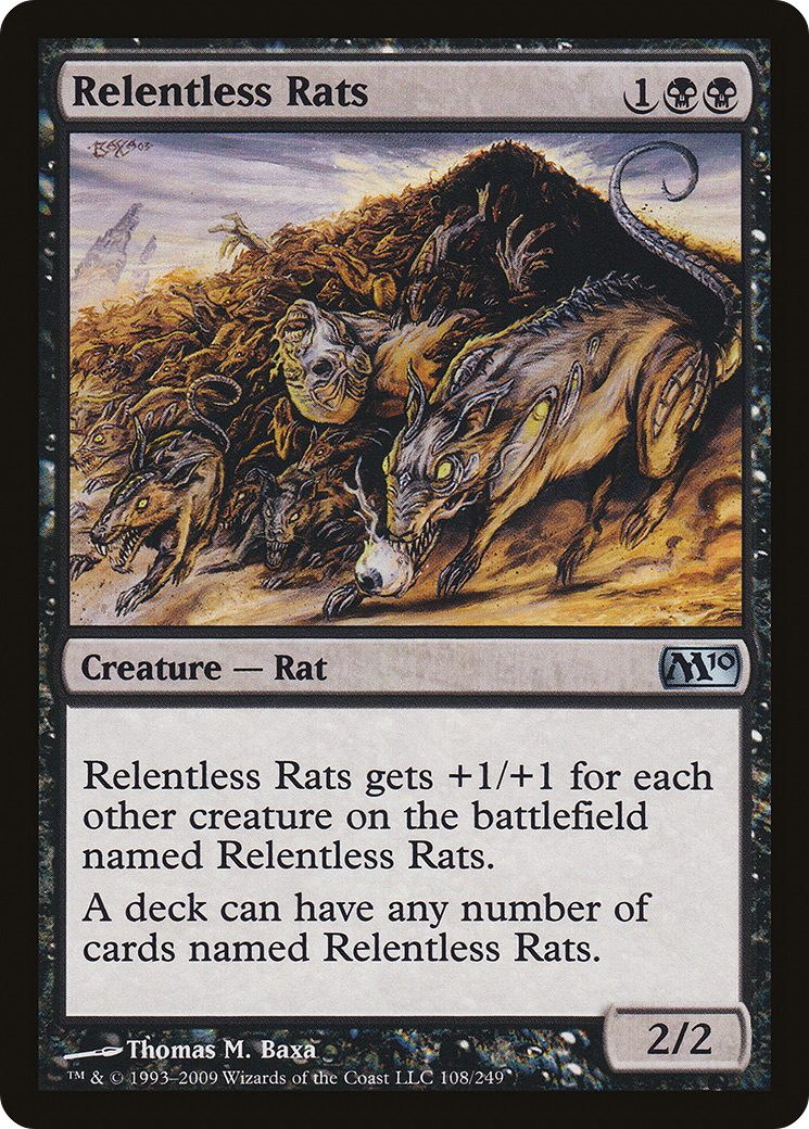 Relentless Rats [Magic 2010]-1