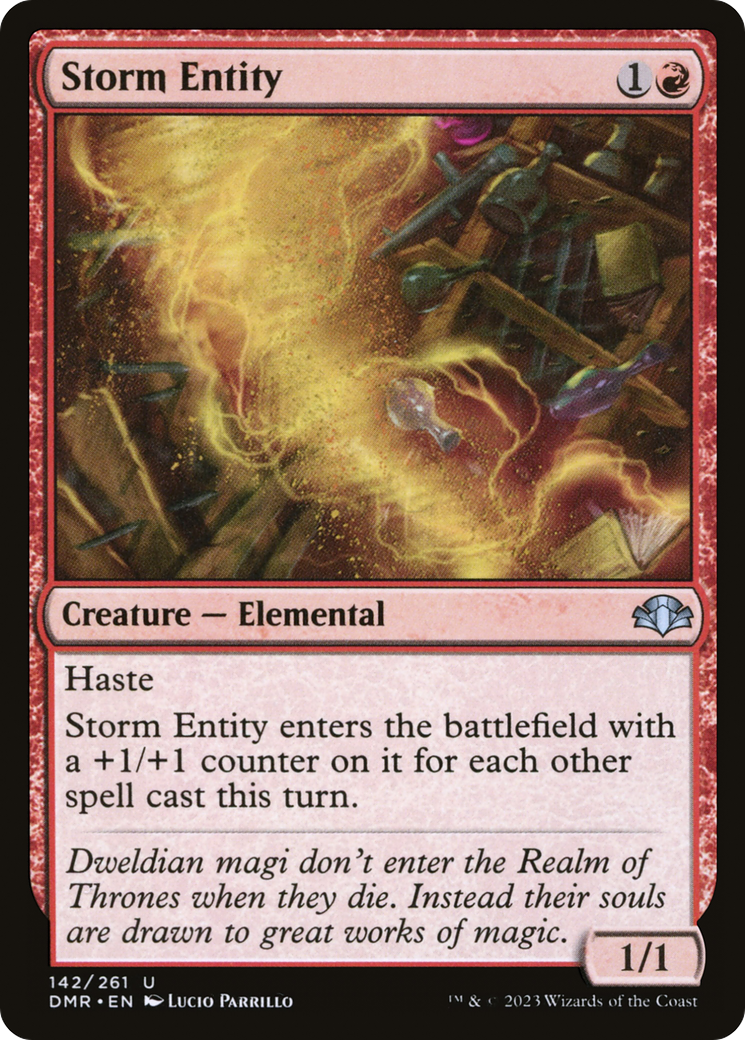 Storm Entity [Dominaria Remastered]-1