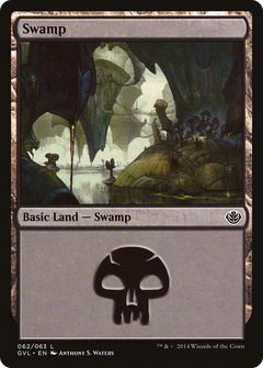 Swamp (62) (Garruk vs. Liliana) [Duel Decks Anthology]-1